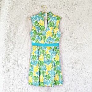 ELIZABETH McKay printed sleeveless dress